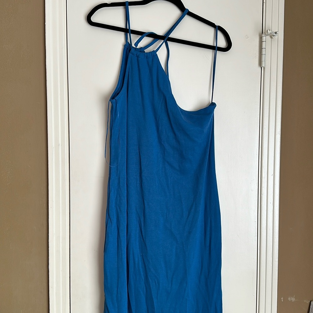 One shoulder old navy dress